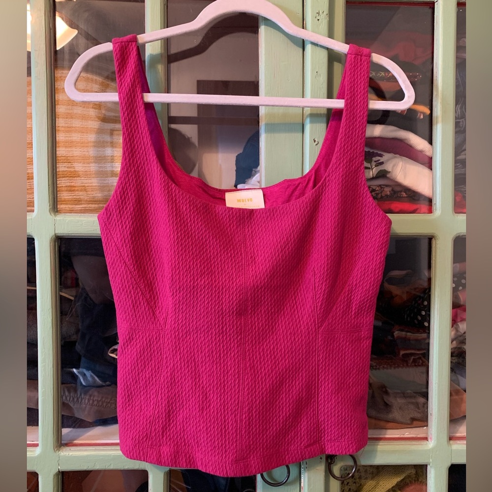 Maeve raspberry top size medium